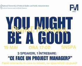 PM Voices - You Might Be a Good Project Manager | 19 mai 2025