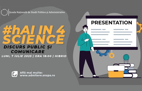 #hAI IN 4 Science| eveniment in format hibrid dedicat liceenilor 