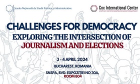 Workshopul Româno-American “Challenges for Democracy. Exploring The Intersection of Journalism and Elections"