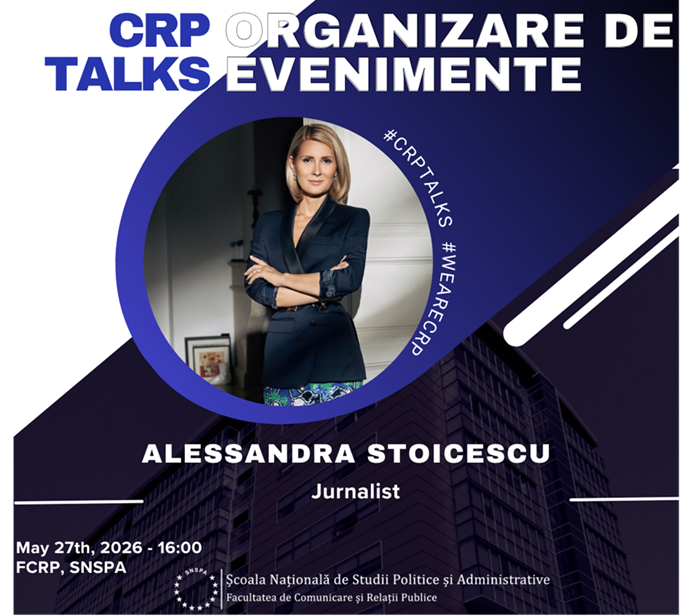 CRPtalks| Organizare de Evenimente - miercuri 27 mai a.c.
