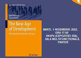 Lansare de carte „The New Age of Development. The Geopolitical Assertion of Eurasia”