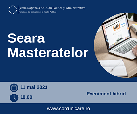 Seara Masteratelor FCRP 2023